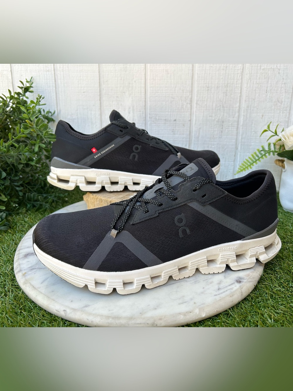 On Running men Cloud  Black | Asphalt
Cloud X4 AD Sneakers  size 11 gently used - Picture 7 of 16